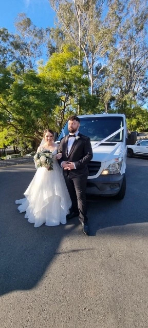 Luxury chauffeur service for wedding transfers in Brisbane